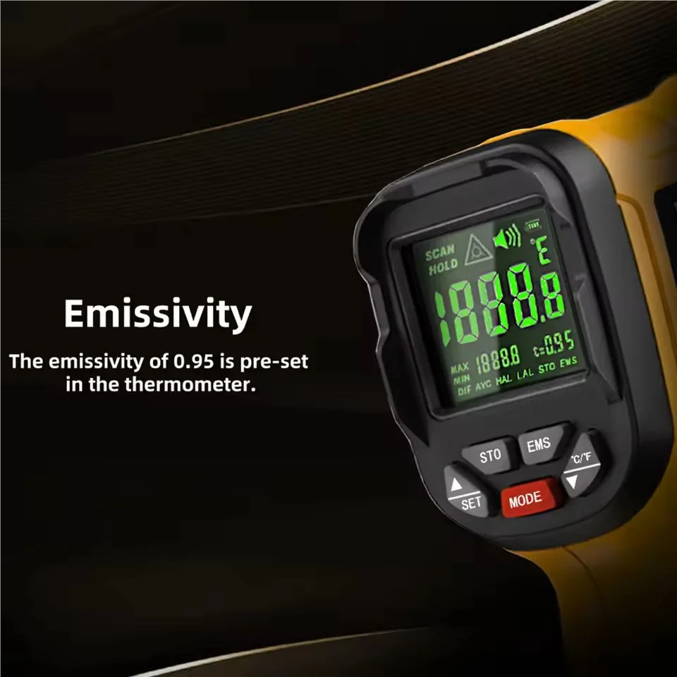 Industrial Laser Temperature - BSIDE H3 Infrared Thermometer Gun -50~1400°C
