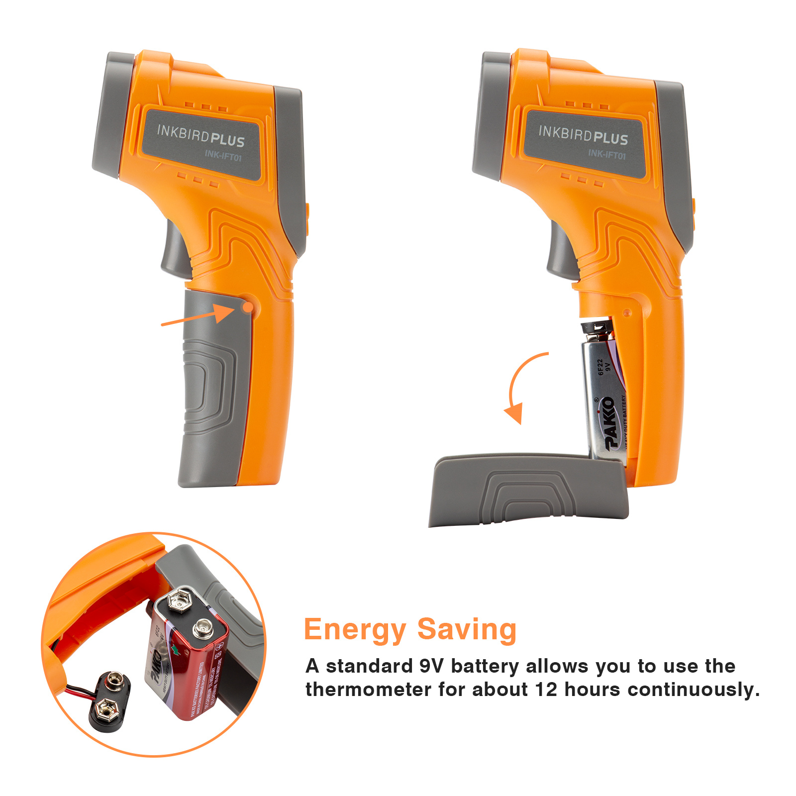 Inkbird Laser Infrared Thermom - Industrial Laser Temperature บทวิจารณ์และราคา