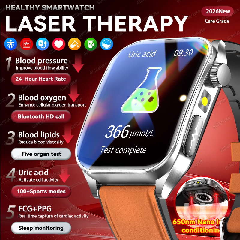 GUHUAVMI New Laser Therapy ECG - Industrial Laser Temperature บทวิจารณ์และราคา