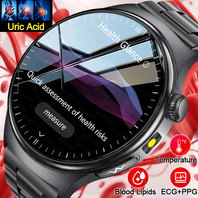 New Accurate ECG Smart Watch B - Industrial Laser Temperature บทวิจารณ์และราคา