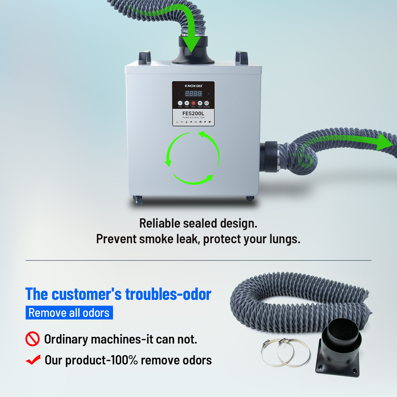 Laser Fume Extractor with Exha - Industrial Laser Fume Extractor บทวิจารณ์และราคา