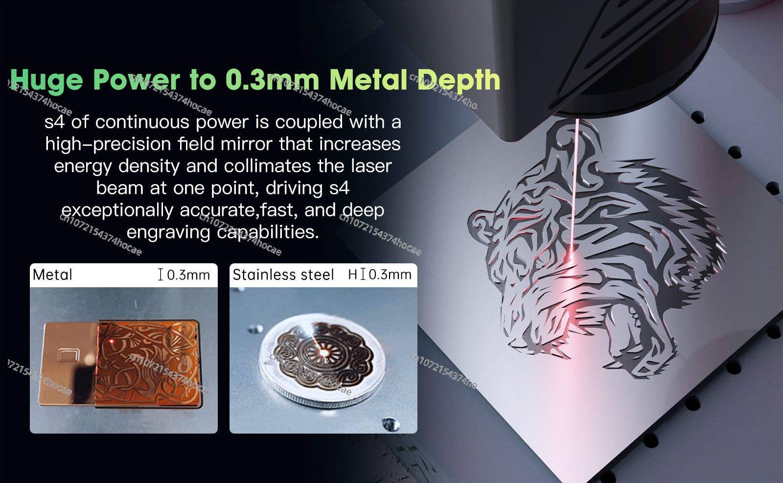 S4 20w portable fiber laser en - Industrial Fiber Laser บทวิจารณ์และราคา