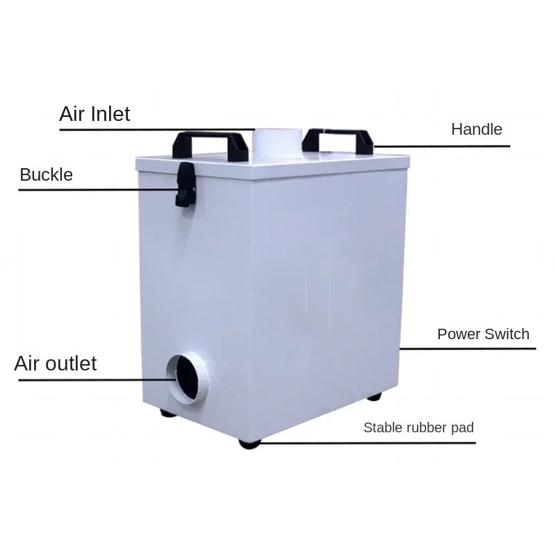 120W Industrial Pure Air Fume  - Industrial Laser Fume Extractor บทวิจารณ์และราคา