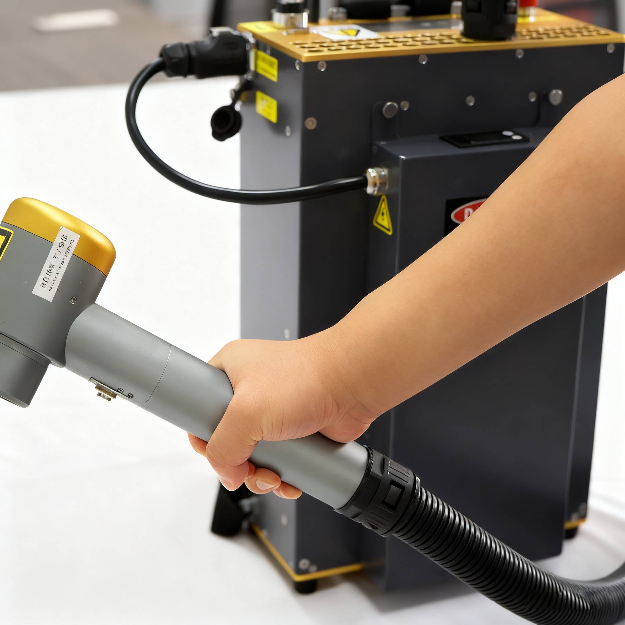 300W Backpack JPT Pulse Fiber  - Industrial Laser Paint Remover บทวิจารณ์และราคา
