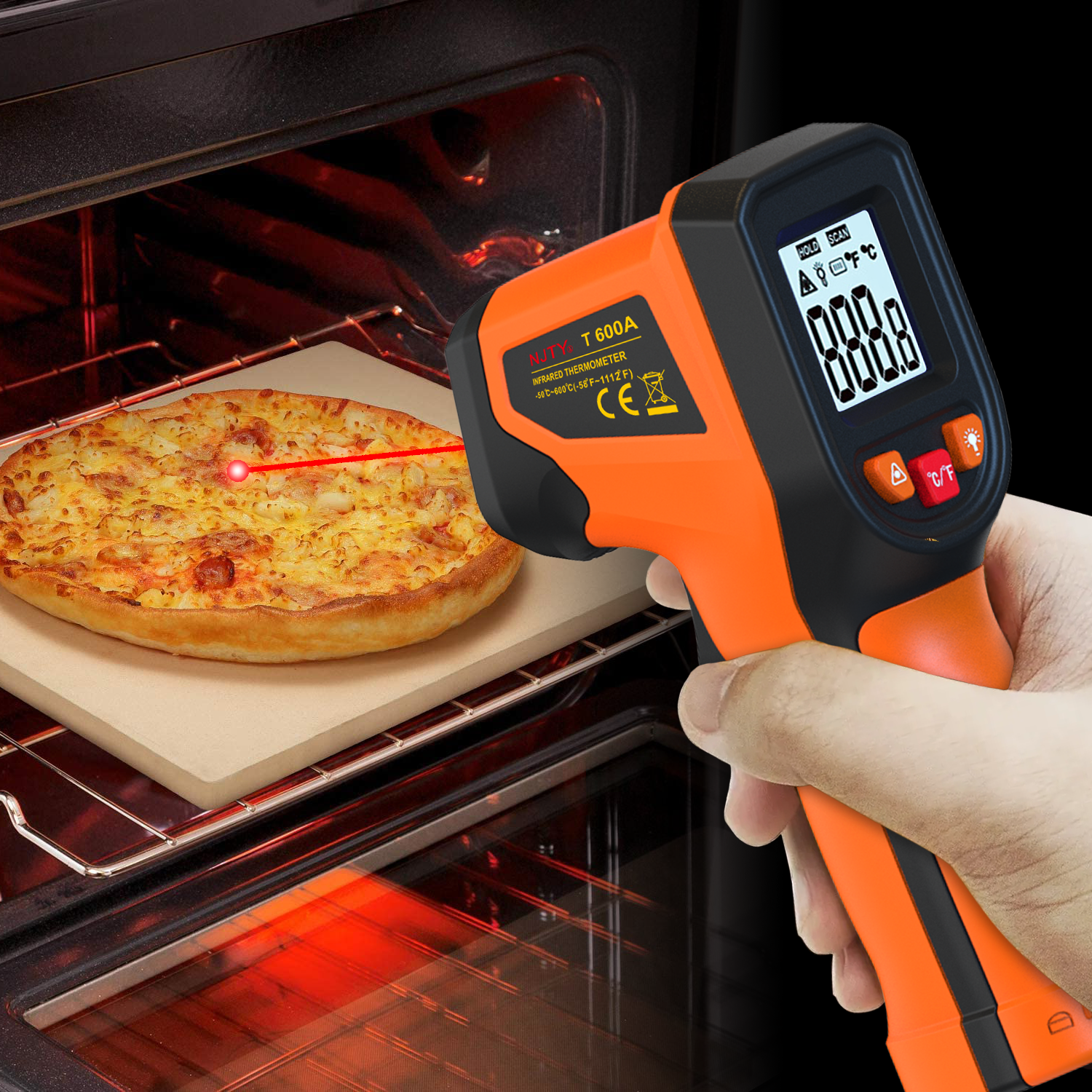 NJTY T600T600A Laser Temperatu - Industrial Laser Temperature บทวิจารณ์และราคา