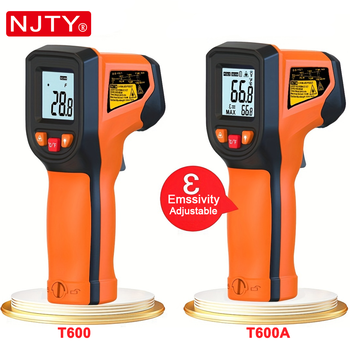 NJTY T600T600A Laser Temperatu - Industrial Laser Temperature บทวิจารณ์และราคา
