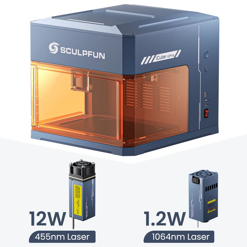 Ultra Dual Desktop Laser Engra - Desktop Laser Engraver บทวิจารณ์และราคา