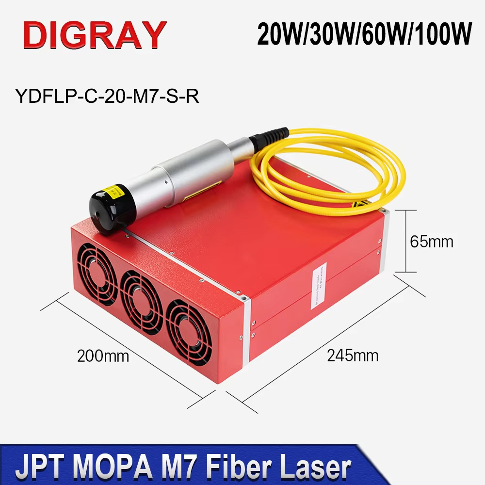 DIGRAY JPT MOPA M7 Pulse Fiber - Fiber Laser Source 20W บทวิจารณ์และราคา