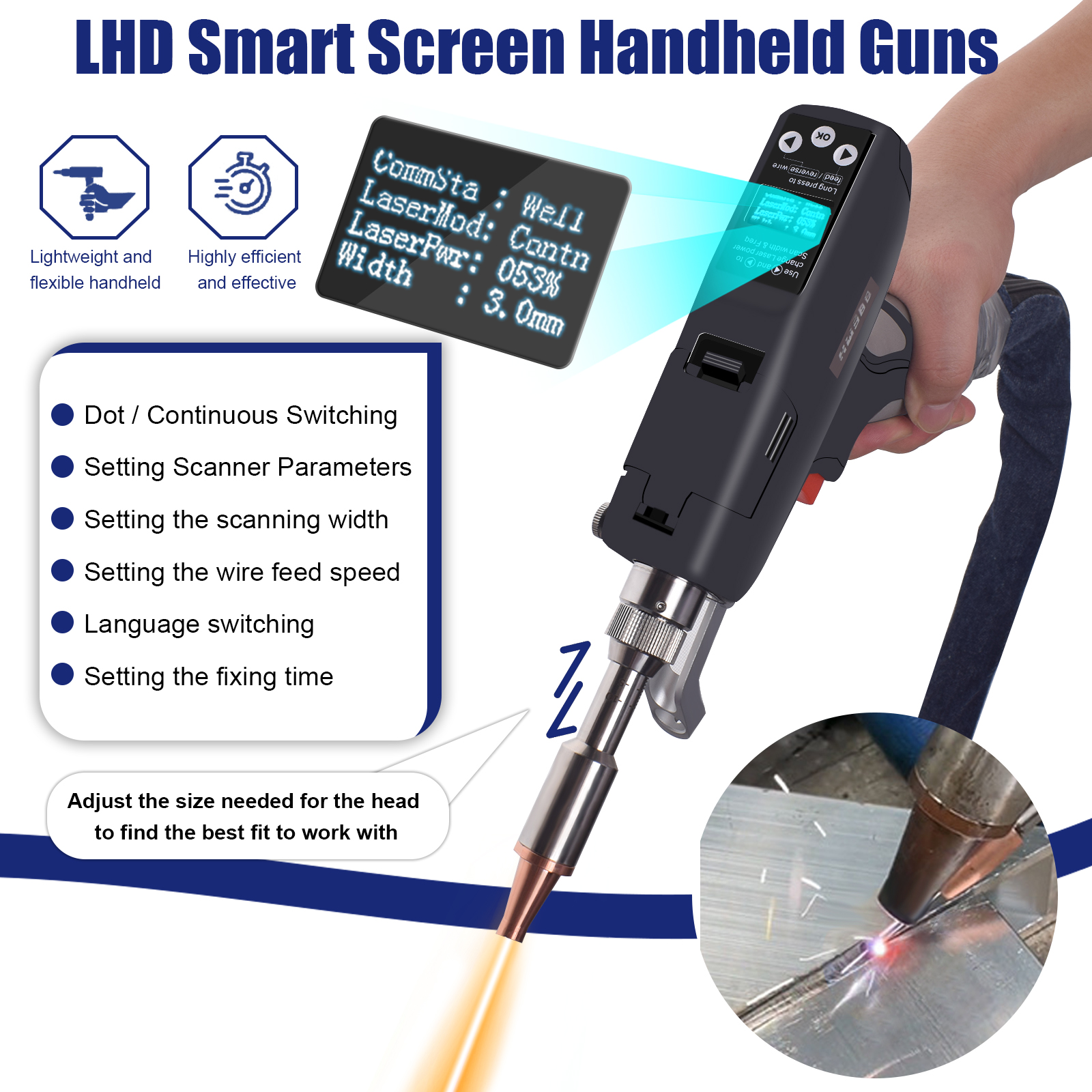 3000W 4 IN 1 Fiber Laser Weldi - Industrial Laser Cleaning บทวิจารณ์และราคา