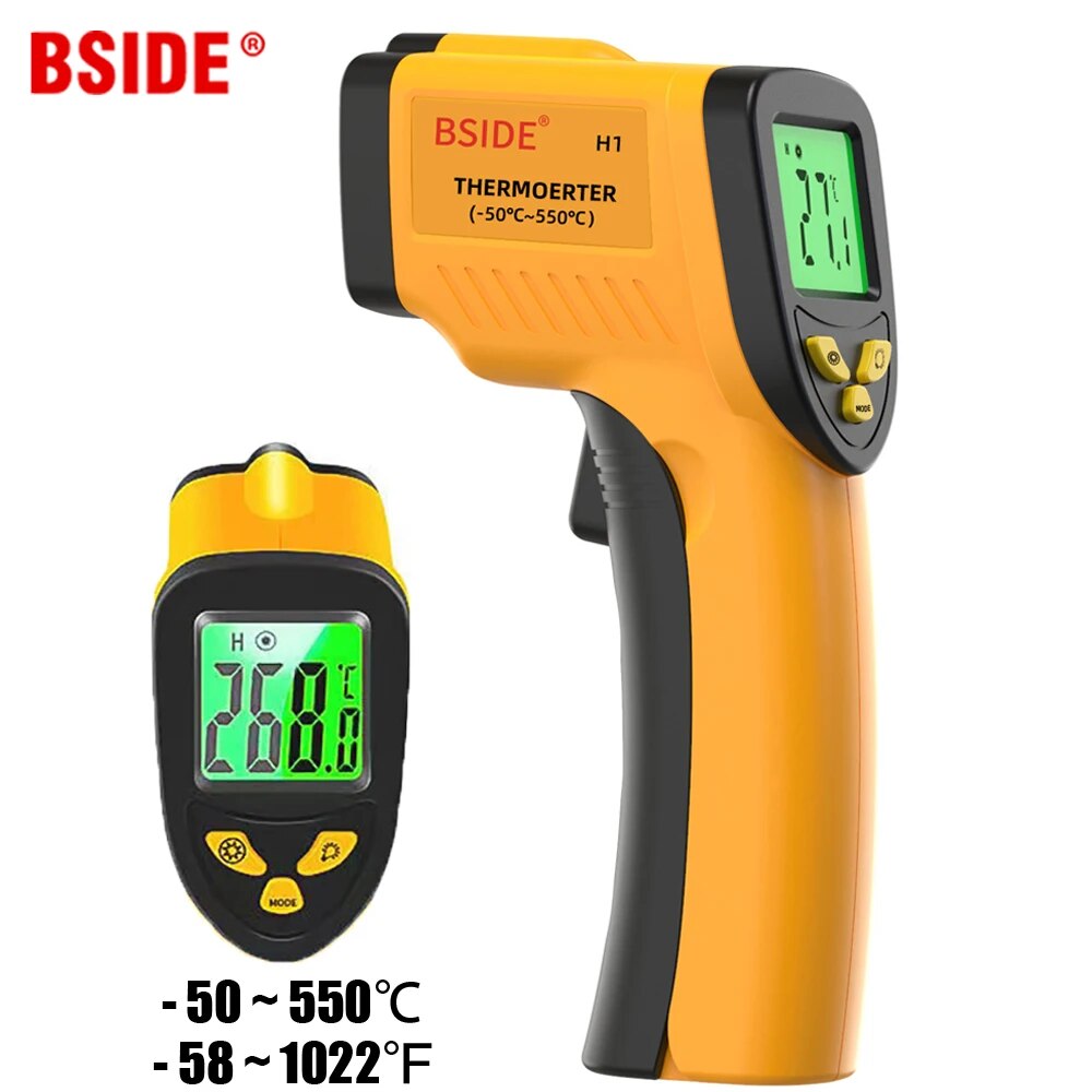 Digital Infrared Thermometer - - Industrial Laser Temperature บทวิจารณ์และราคา