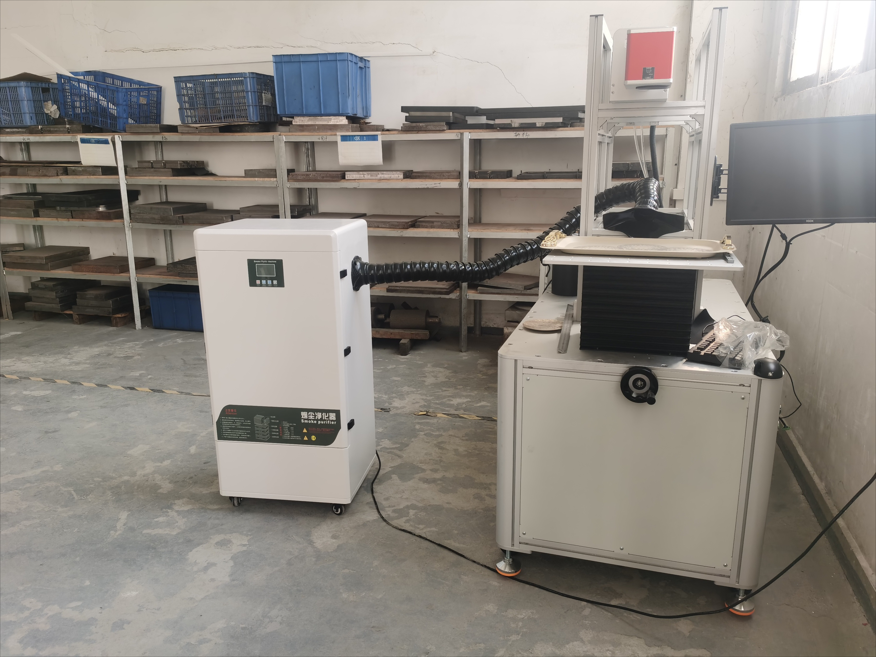 Industrial laser cutting flue  - Industrial Laser Fume Extractor บทวิจารณ์และราคา