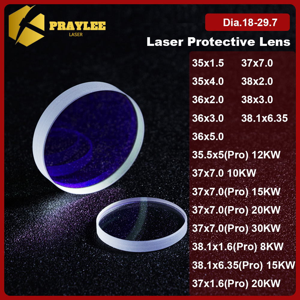 Laser Cutiing Protective Lens  - Industrial Fiber Laser บทวิจารณ์และราคา